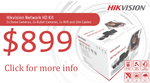 CCTV HIKVISION NETWORK 4CH HD KIT
